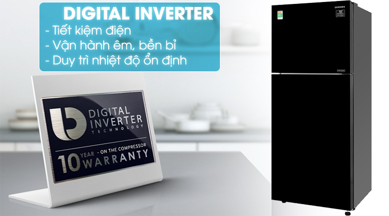 Tủ lạnh Samsung Inverter 360 lít RT35K50822C/SV