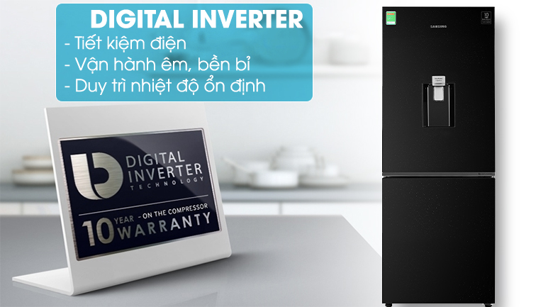 Tủ lạnh Samsung Inverter 276 lít RB27N4170BU/SV