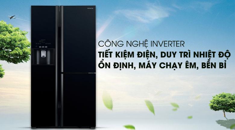 Tủ lạnh Side by side HITACHI R-FM800GPGV2 (GS) 584 Lít Inverter