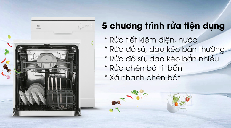 Máy rửa chén Electrolux ESF5206LOW 1950W