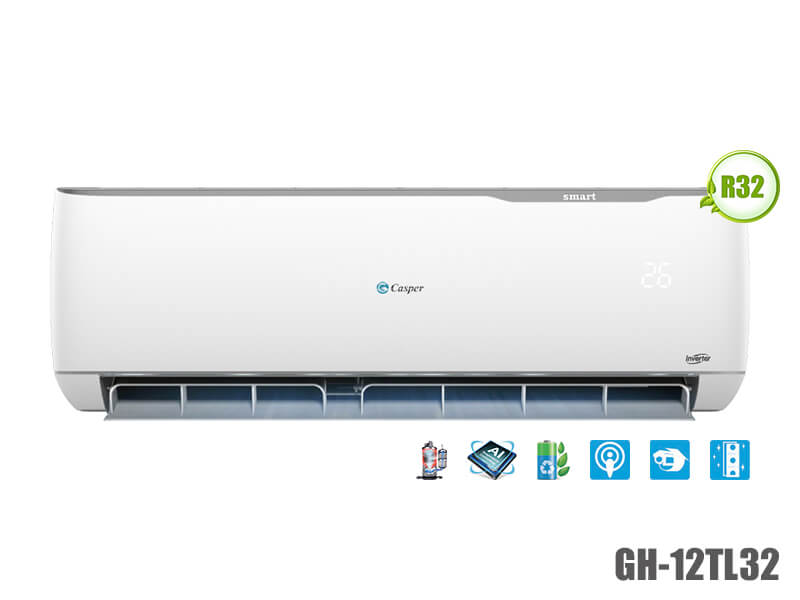 Điều hòa Casper GH-12TL32 2 chiều 12000Btu Inverter