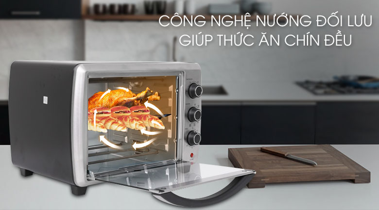 Lò nướng Electrolux EOT38MXC 38 lít