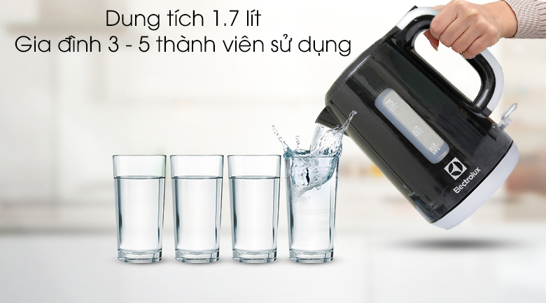 Bình siêu tốc Electrolux 1.7 lít EEK3505