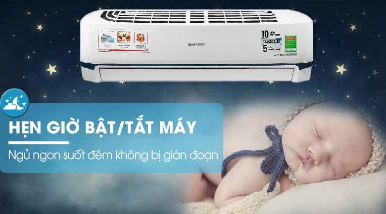 Máy lạnh Sharp Inverter 2 HP AH-X18XEW