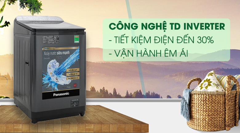 Máy giặt Panasonic Inverter 10.5 Kg NA-FD10AR1BV
