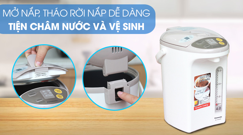 Bình thủy điện Panasonic NC-EG4000CSY 4 lít