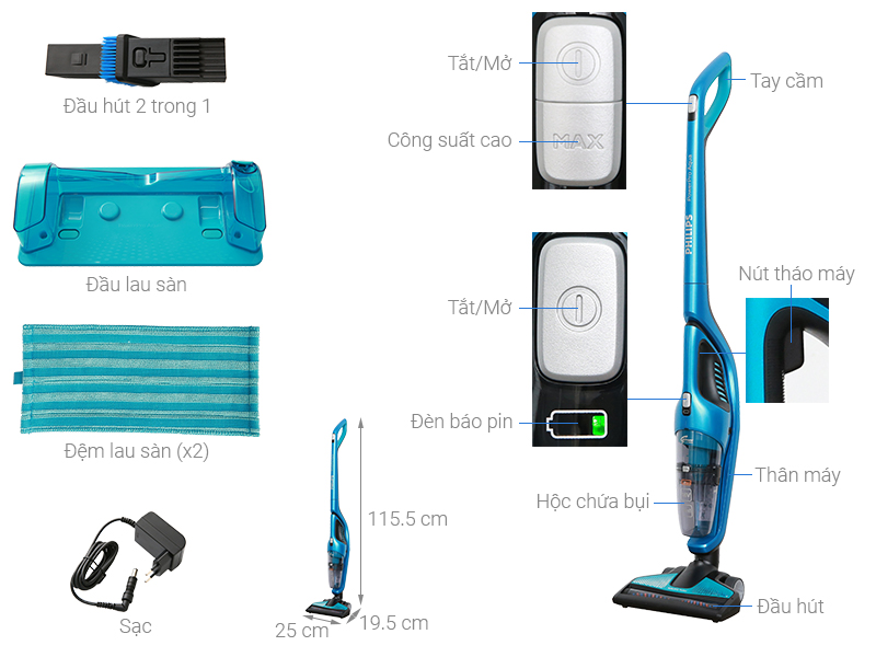 Máy Hút Bụi Philips FC6404