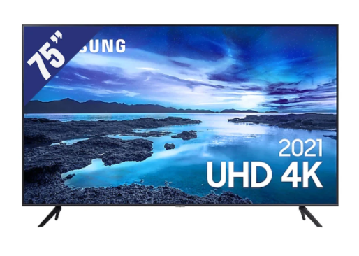 Smart Tivi Samsung 4K UHD 75 Inch 75AU7700KXXV