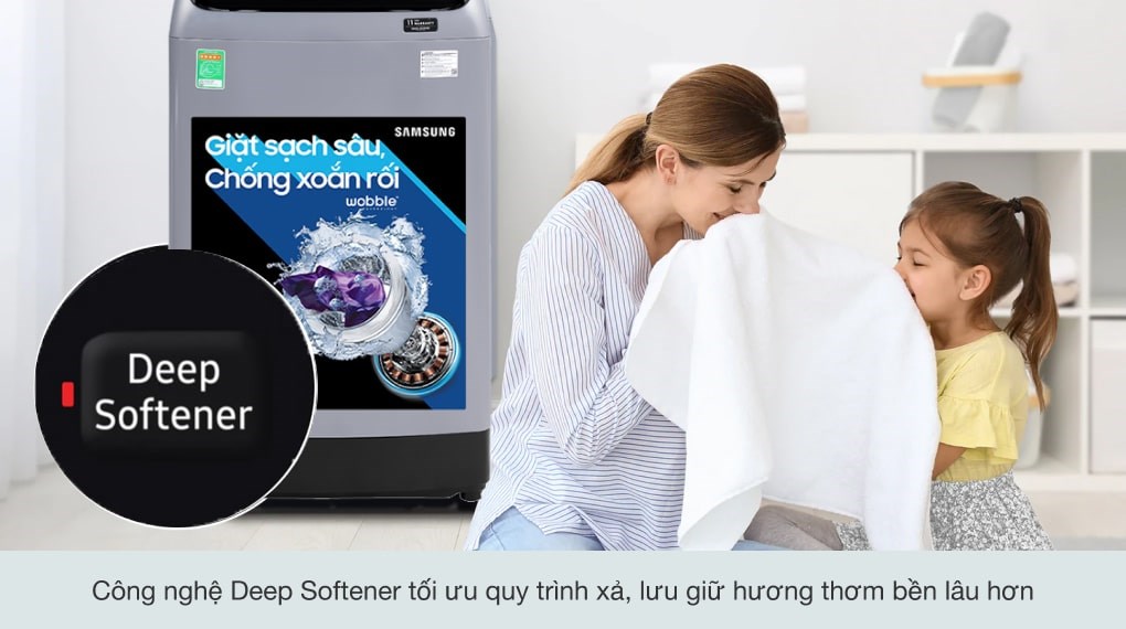 Máy giặt Samsung Inverter 12 kg WA12T5360BY/SV