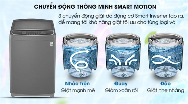 Máy giặt LG Inverter 10,5Kg T2350VSAB