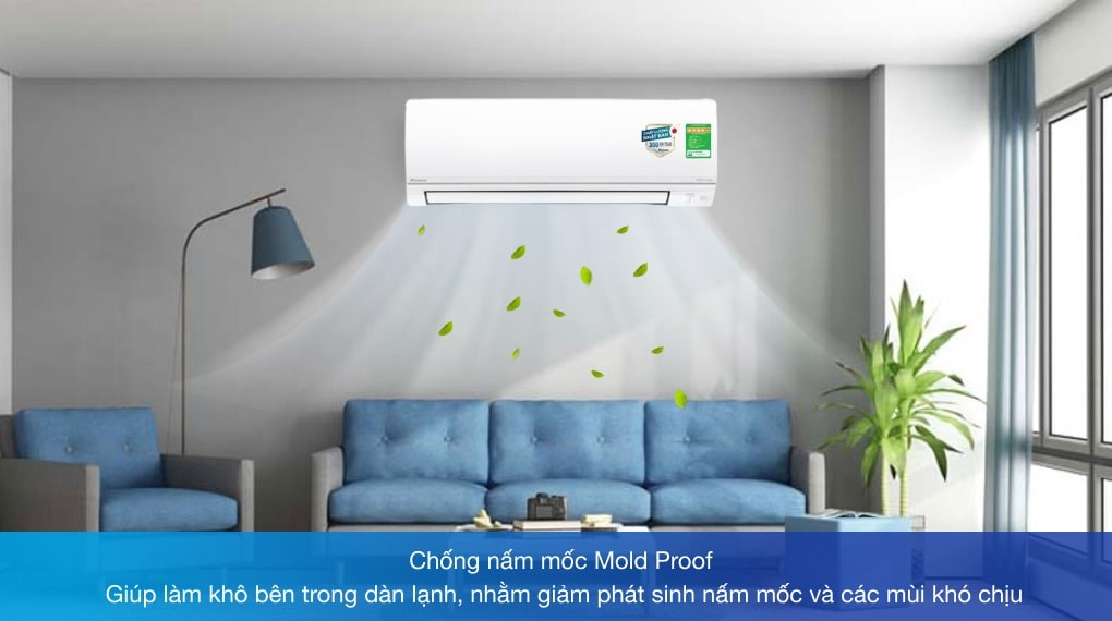 Điều hòa 2 chiều Daikin Inverter 18000Btu FTHF50VVMV