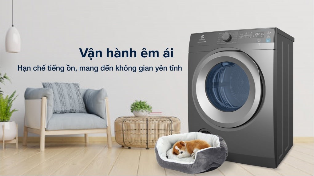 Máy sấy thông hơi Electrolux 8.5 kg EDS854N3SB