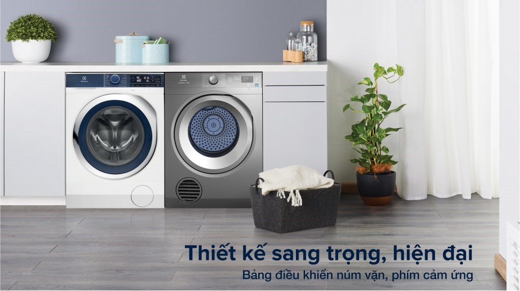 Máy sấy thông hơi Electrolux 8.5 kg EDS854N3SB