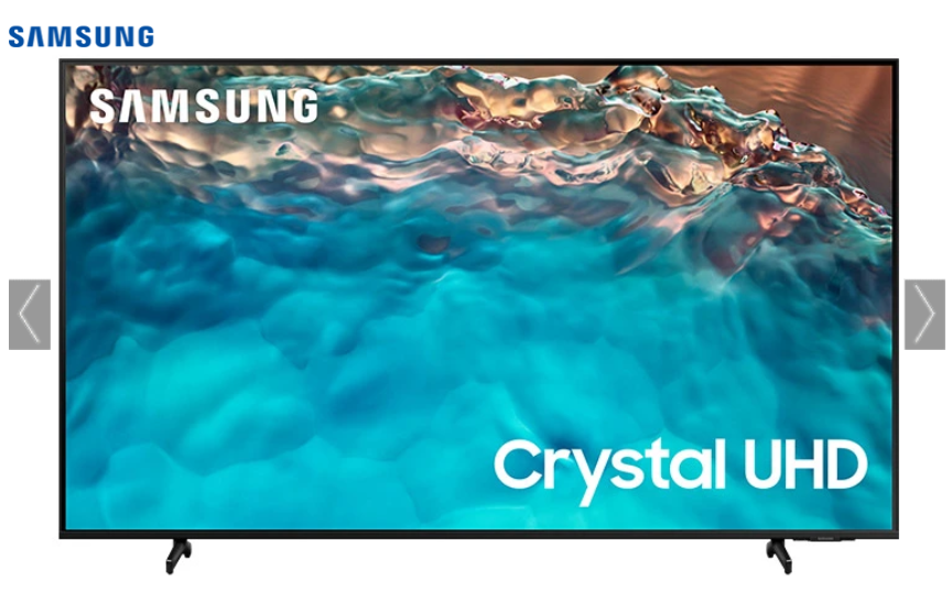 Smart Tivi Samsung 4K Crystal UHD 65 inch UA65BU8000
