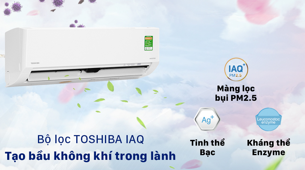 Điều hòa Toshiba Inverter 9000Btu RAS-H10L3KCVG-V