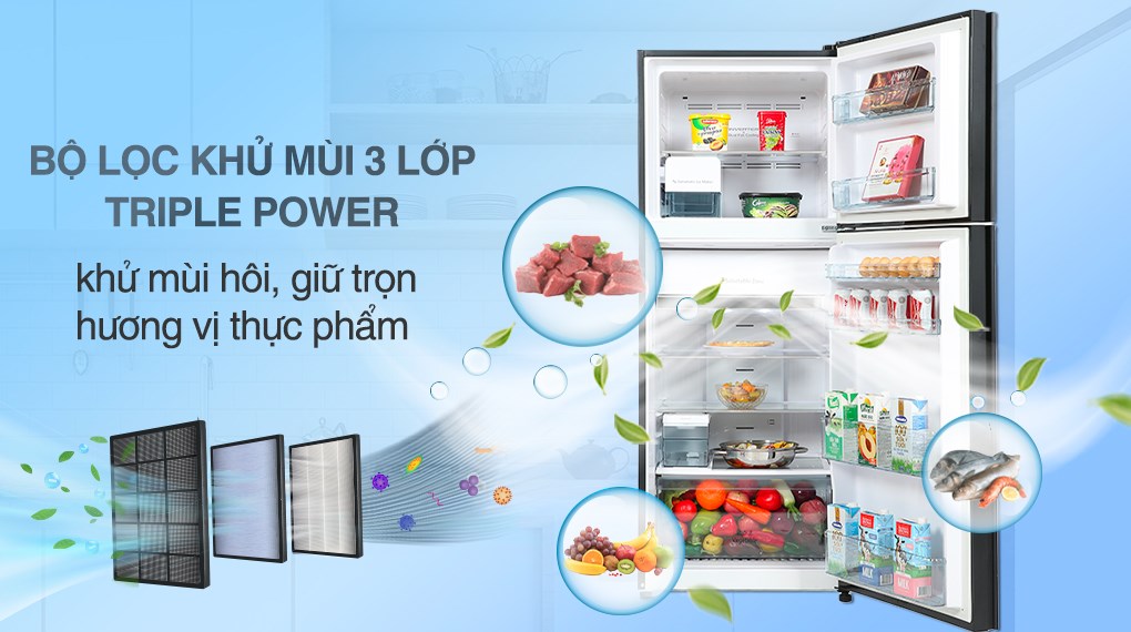 Tủ lạnh Hitachi Inverter 349 lít R-FVY480PGV0 (GMG)