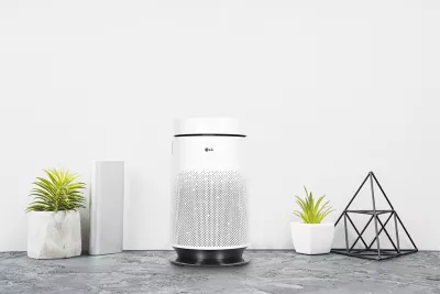 Máy lọc không khí LG PuriCare AS65GDWH0.ABAE (Trắng 1 tầng)