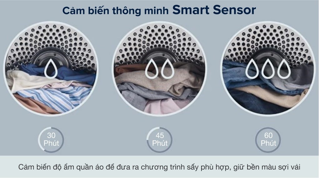 Máy sấy thông hơi Electrolux 8.5 kg EDS854J3WB
