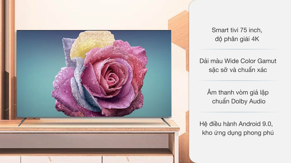 Android Tivi AQUA QLED 4K 75 inch LE75AQTS5UG