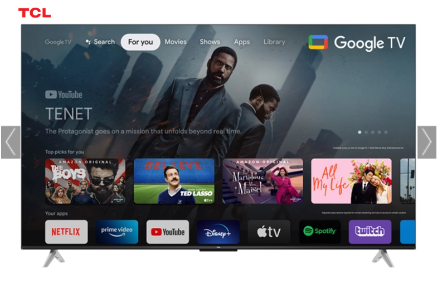 SMART TIVI TCL 4K 65P638 65 INCH GOOGLE TV