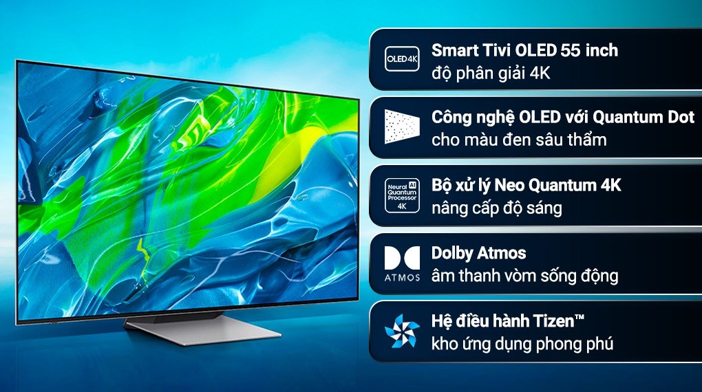 Smart Tivi OLED Samsung 4K 55 inch QA55S95B