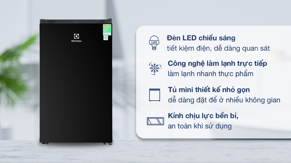 Tủ lạnh Electrolux 94 Lít EUM0930BD-VN