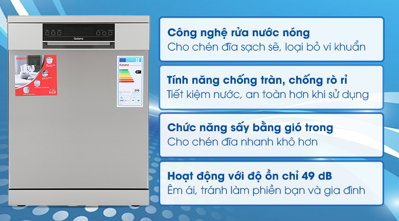 Máy rửa bát độc lập Galanz W60B1A401M-AE5(SS)