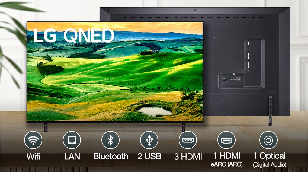Smart Tivi QNED LG 4K 50 inch 50QNED80SQA