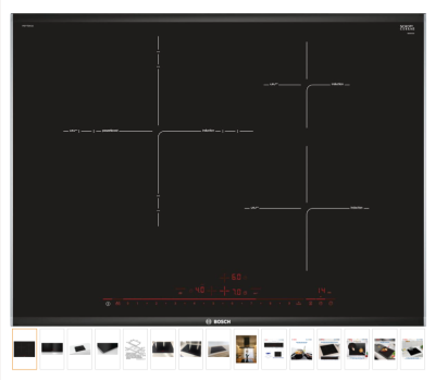 BẾP TỪ BOSCH SERIE 8 PID675DC1E 3 VÙNG NẤU 60CM