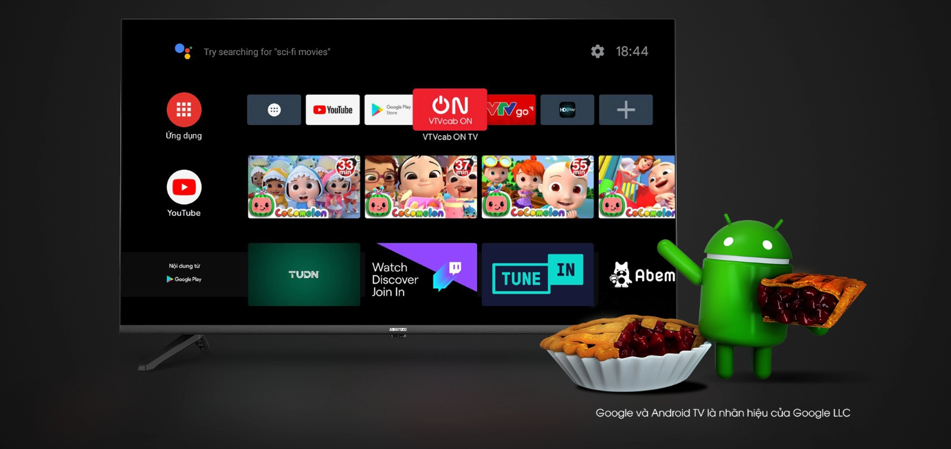 Smart TV iSLIM PRO 43”- 43S51 (Android 9.0 Pie)