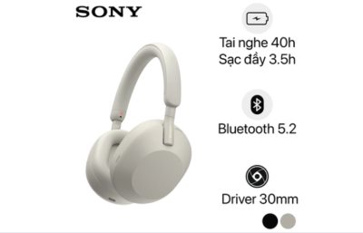 Tai nghe chụp tai Sony WH-1000XM5