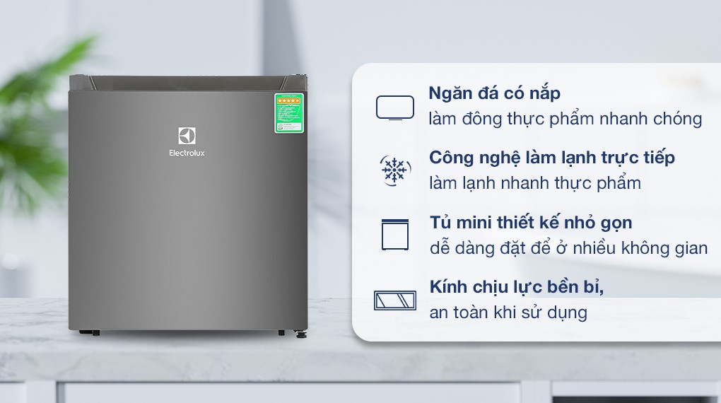 Tủ lạnh Electrolux 45 lít EUM0500AD-VN