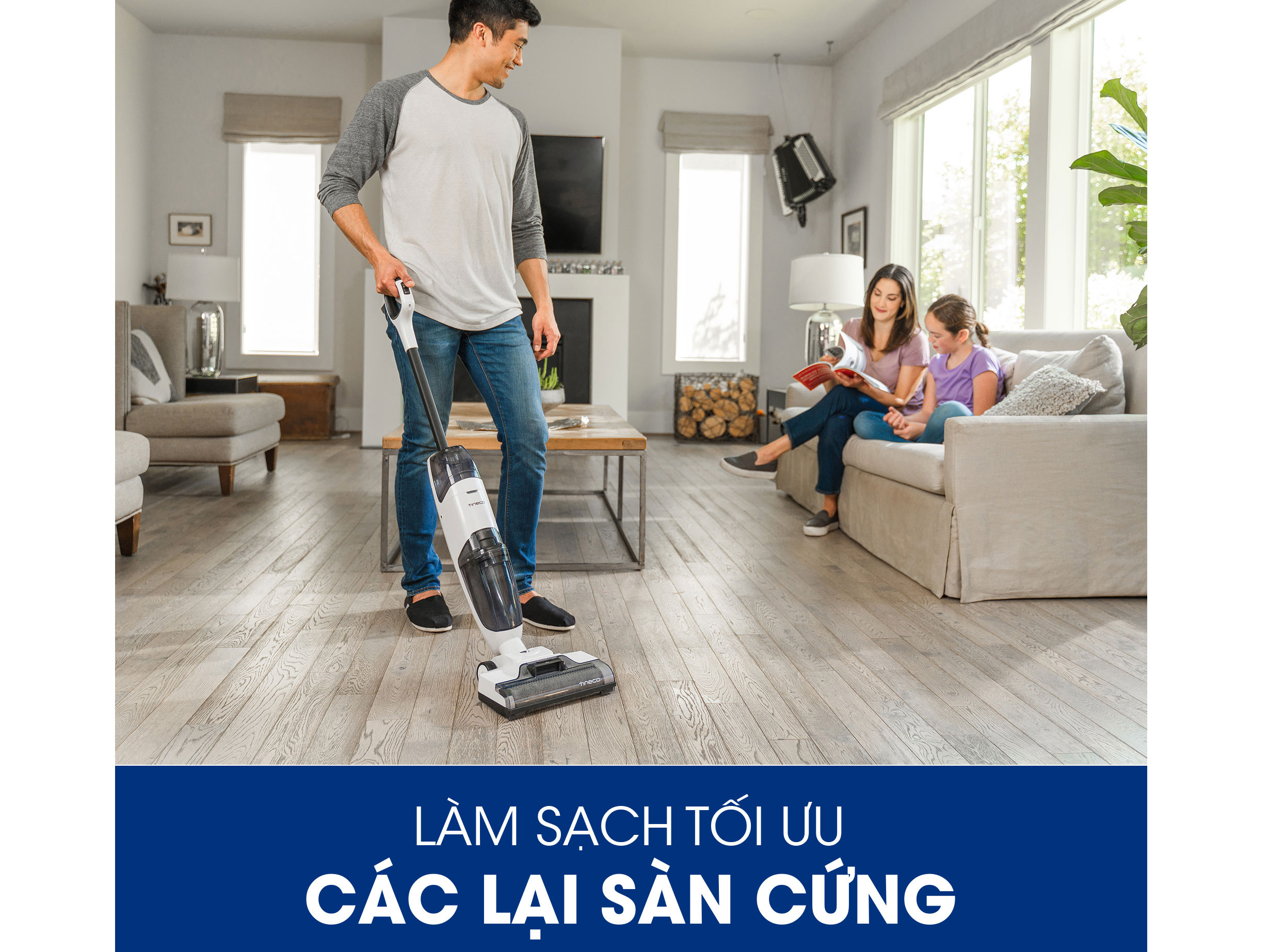 Máy lau sàn hút bụi không dây Tineco Ifloor 2