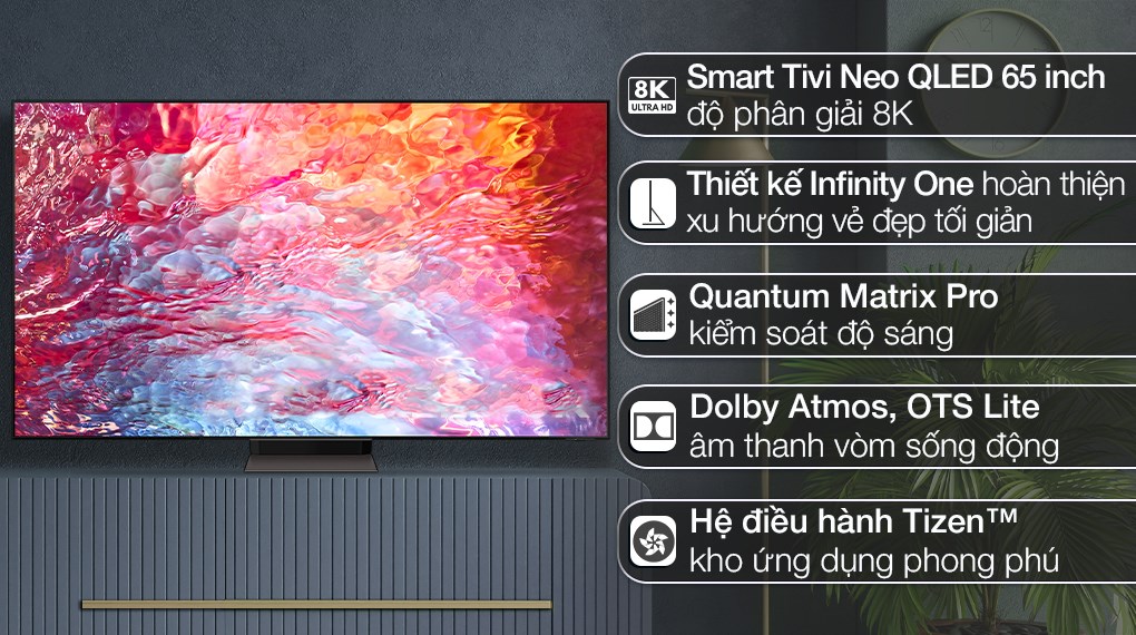 Smart Tivi Neo QLED 8K 65 inch Samsung QA65QN700B