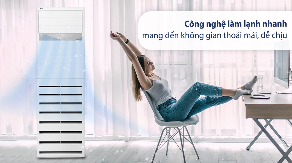 Điều hòa tủ đứng LG Inverter 30000 BTU ZPNQ30GR5E0