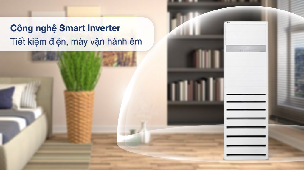 Điều hòa tủ đứng LG Inverter 30000 BTU ZPNQ30GR5E0