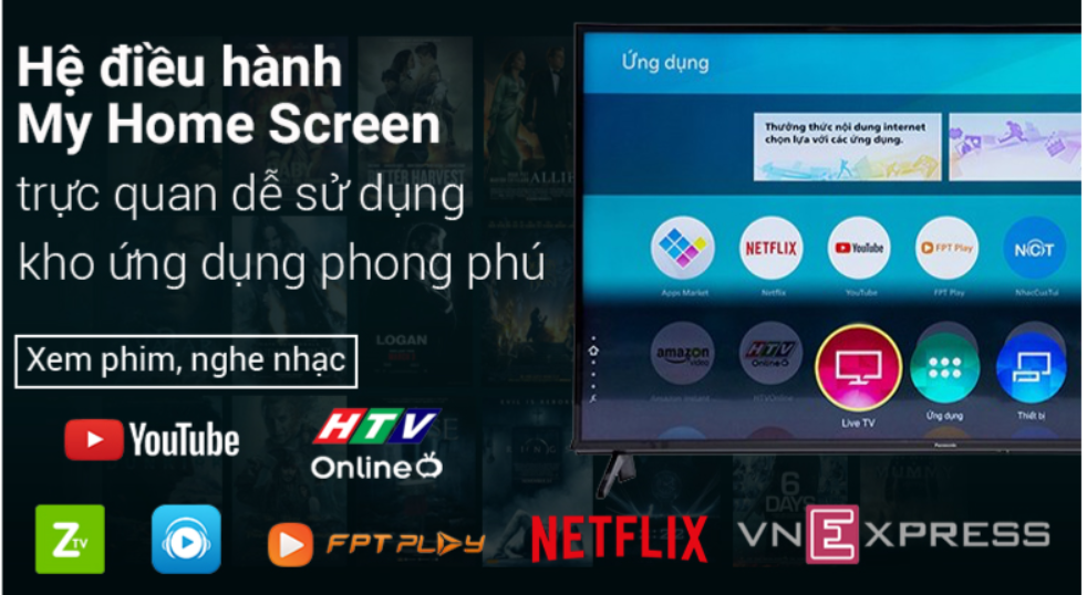 Smart Tivi Panasonic 4K 55 inch TH-55FX600V