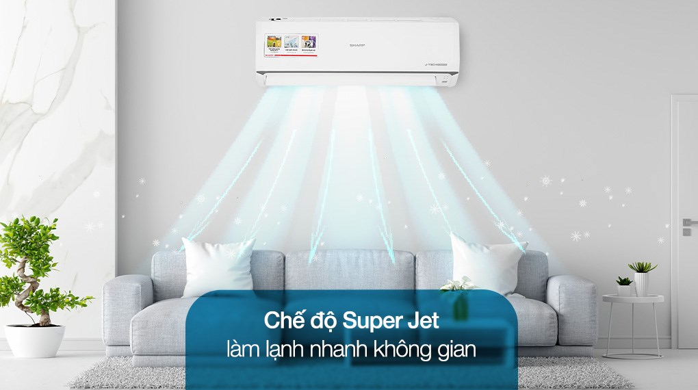 Máy lạnh Sharp Inverter 1 HP AH-X10ZEW