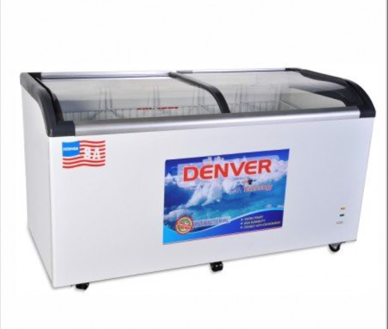 Tủ đông Dever kính cong AS880k 600lit