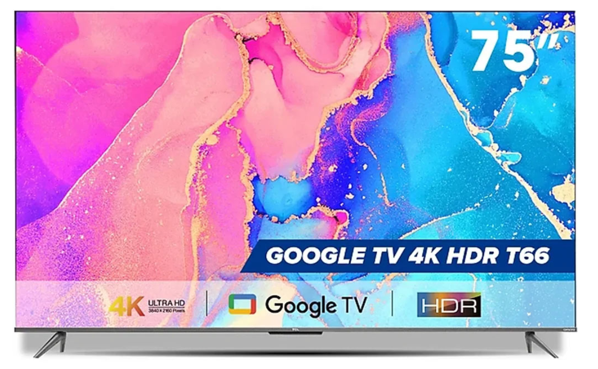 Google Tivi TCL 4K 75 Inch 75T66