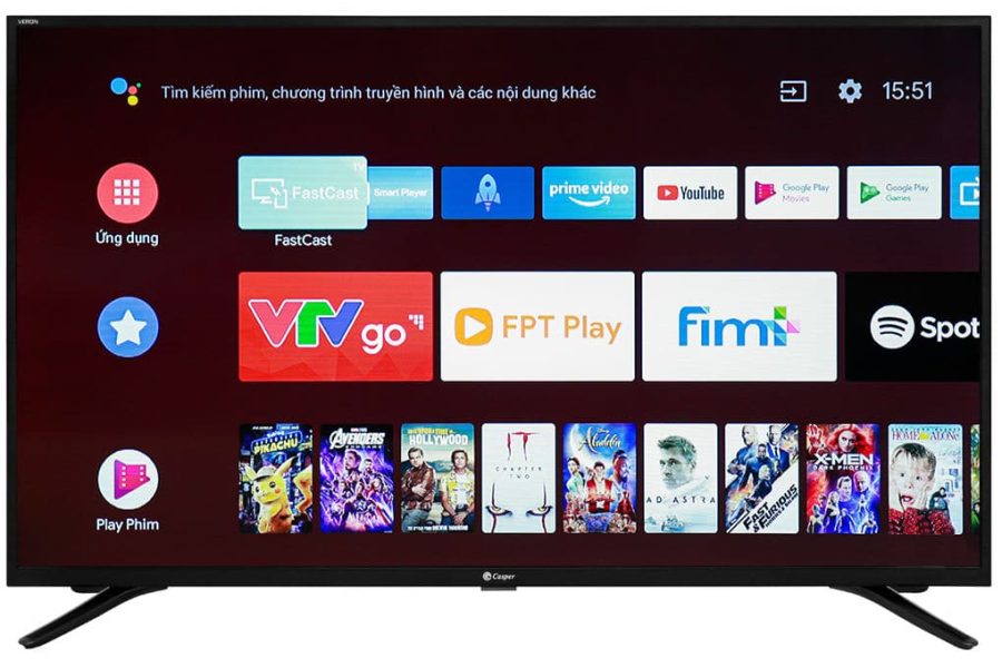 Tivi Casper Android 43 inch 43FG5100