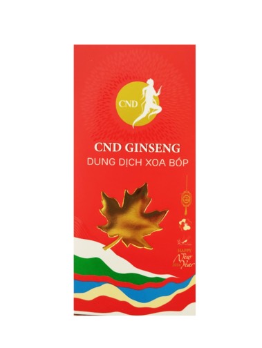 DUNG DỊCH XOA BÓP CND GINSENG