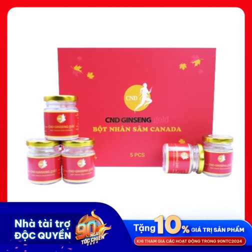 Bột nhân sâm Canada – Set 5