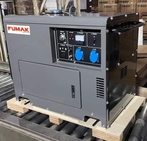 Máy phát điện Fumak 5kw chạy dầu, có chống ồn FD5000