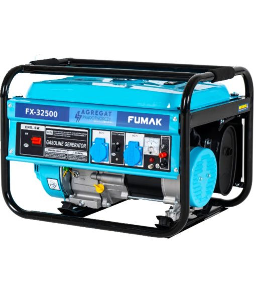 Máy phát điện Fumak 3250W chạy xăng, giật nổ.