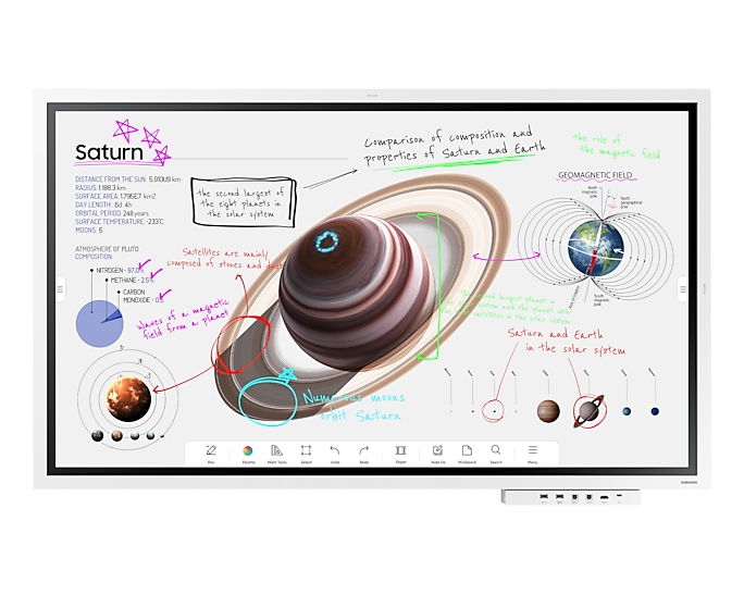 Màn Hình Tương Tác Thông Minh SAMSUNG Flip 3 WM75A 75" 4K UHD  (LH75WMAWLGCXXV)