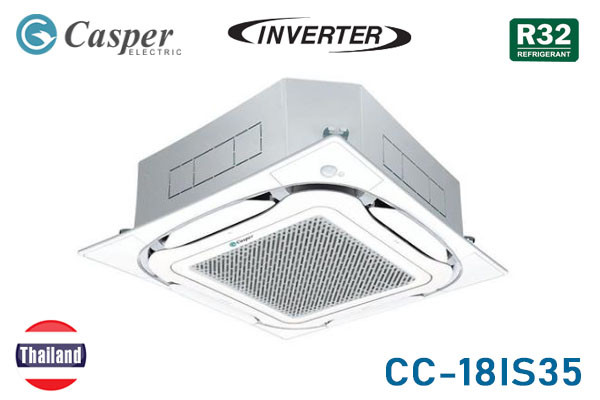 Điều hoà cassette Casper đa hướng thổi 1 chiều 18000BTU CC-18IS35