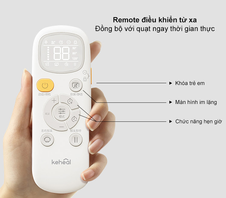 Quạt Không Cánh Xiaomi Keheal A3