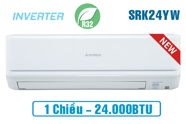 Điều hòa Mitsubishi Heavy inverter 24.000BTU 1 chiều SRK/SRC24YW-W5