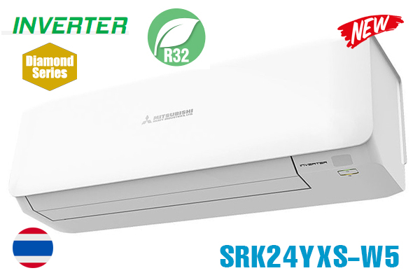 Điều hòa Mitsubishi Heavy inverter 24000BTU 1 chiều SRK/SRC24YXS-W5